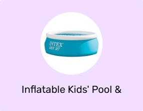 Inflatable Kids' Pool & Accessories
