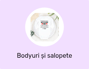 Bodyuri și salopete pentru bebeluși
