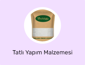 Tatlı Yapım Malzemesi