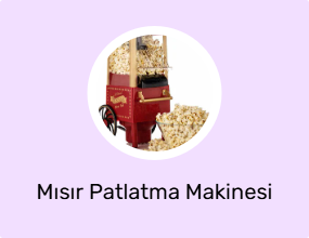 Mısır Patlatma Makinesi