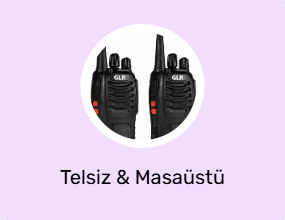 Telsiz & Masaüstü Telefon