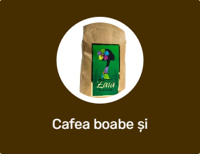 Cafea boabe și măcinată