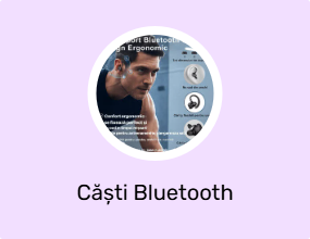 Căști Bluetooth intraauriculare
