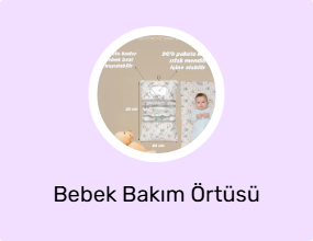 Bebek Bakım Örtüsü