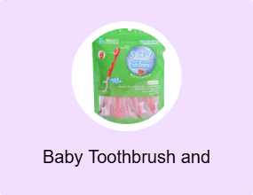 Baby Toothbrush and Paste