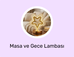 Masa ve Gece Lambası