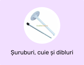 Șuruburi, cuie și dibluri
