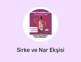 Sirke ve Nar Ekşisi