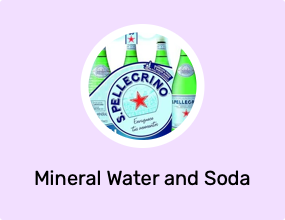 Mineral Water and Soda
