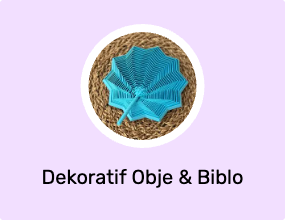 Dekoratif Obje & Biblo