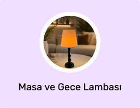 Masa ve Gece Lambası