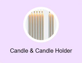Candle & Candle Holder