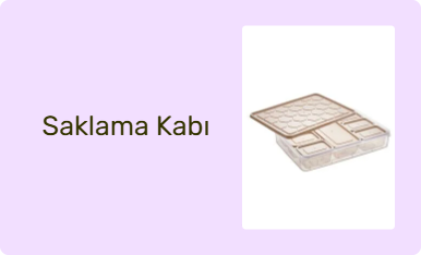 Saklama Kabı