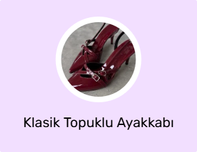 Klasik Topuklu Ayakkabı