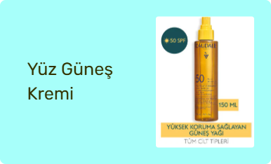 Yüz Güneş Kremi