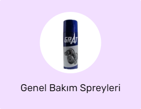 Genel Bakım Spreyleri