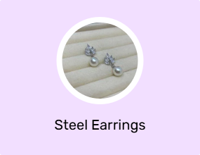 Steel Earrings