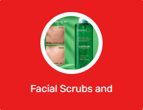 Facial Scrubs and Exfoliators