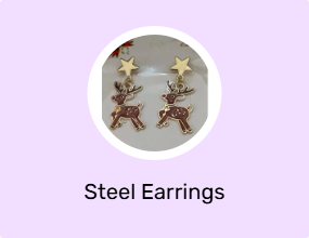 Steel Earrings