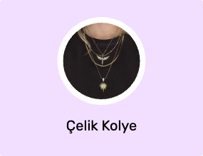 Çelik Kolye