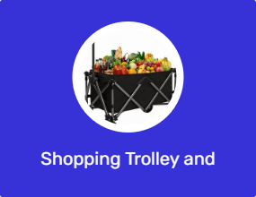 Shopping Trolley and Bag