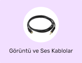 Görüntü ve Ses Kablolar