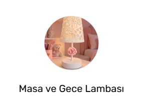 Masa ve Gece Lambası