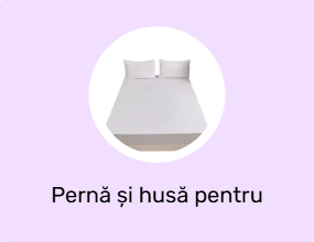 Pernă și husă pentru bebeluși și copii