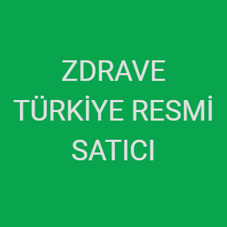 ZDRAVE TÜRKİYE RESMİ SATICI logo
