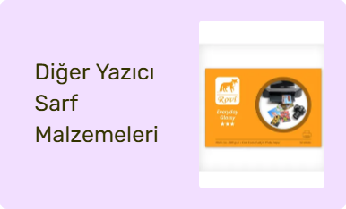 Diğer Yazıcı Sarf Malzemeleri