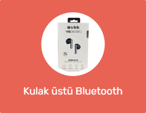 Kulak üstü Bluetooth kulaklık