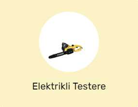 Elektrikli Testere