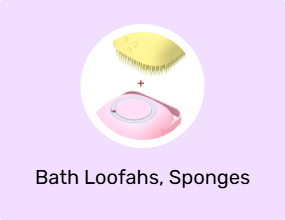 Bath Loofahs, Sponges & Poufs
