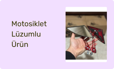 Motosiklet Lüzumlu Ürün