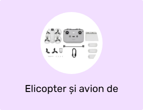 Elicopter și avion de jucărie