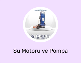 Su Motoru ve Pompa