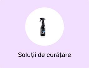Soluții de curățare pentru sticlă și suprafețe lucioase