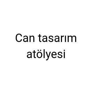 Can tasarım atölyesi logo