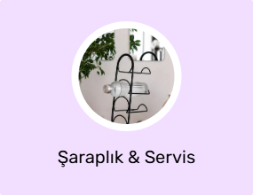 Şaraplık & Servis Arabası