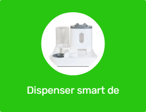Dispenser smart de hrană și apă pisici și câini
