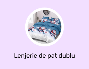 Lenjerie de pat dublu