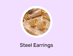 Steel Earrings