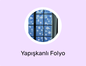 Yapışkanlı Folyo
