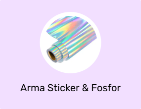 Arma Sticker & Fosfor Şerit