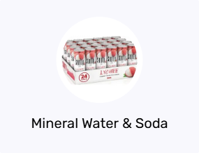 Mineral Water & Soda