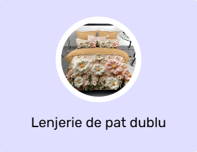 Lenjerie de pat dublu