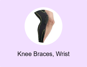 Knee Braces, Wrist Guards, and Elbow Protectors