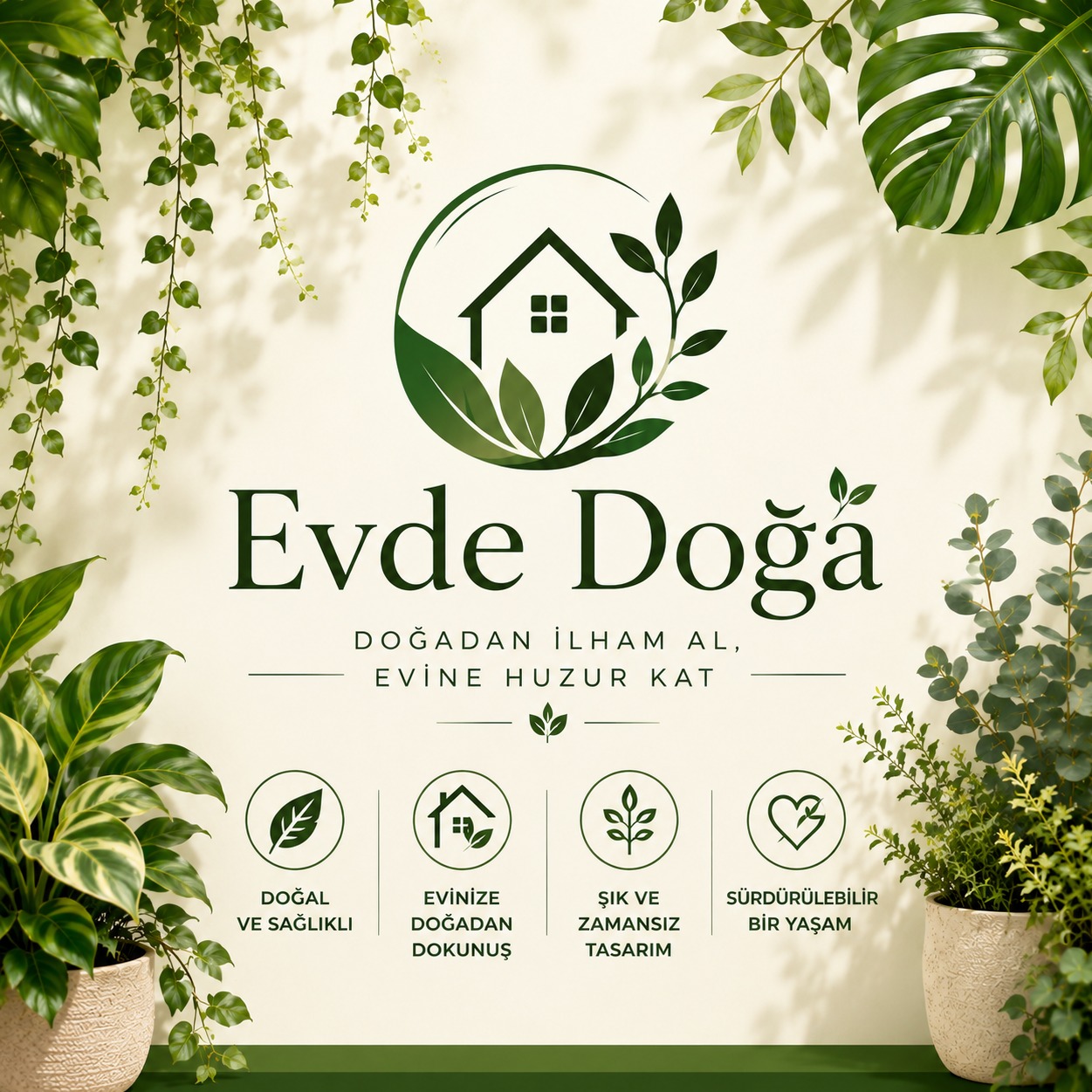 Evde doğa