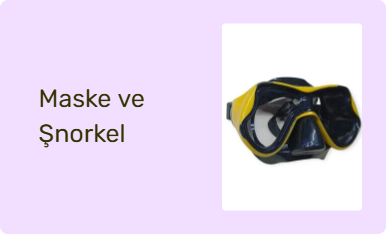 Maske ve Şnorkel