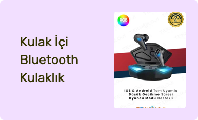 Kulak İçi Bluetooth Kulaklık
